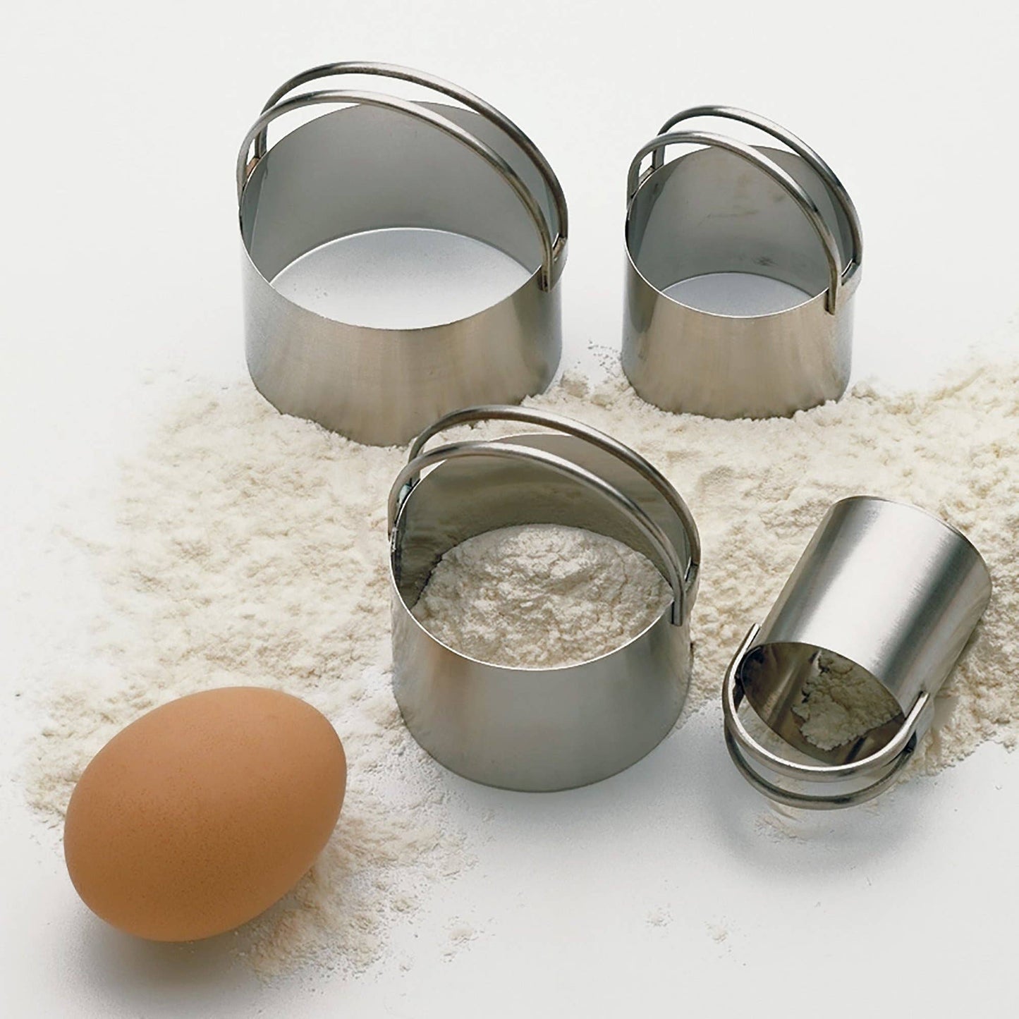 Biscuit Cutters - Round Set Of 4