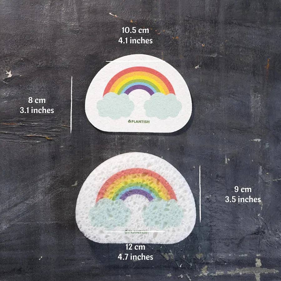 Plantish - Rainbow Cloud - Pop-up Sponge
