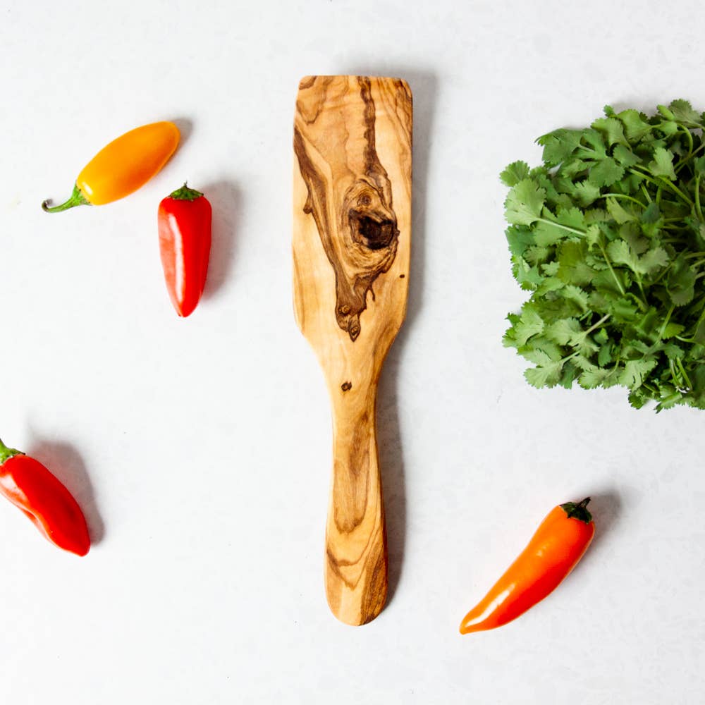 Olive Wood Pancake Spatula