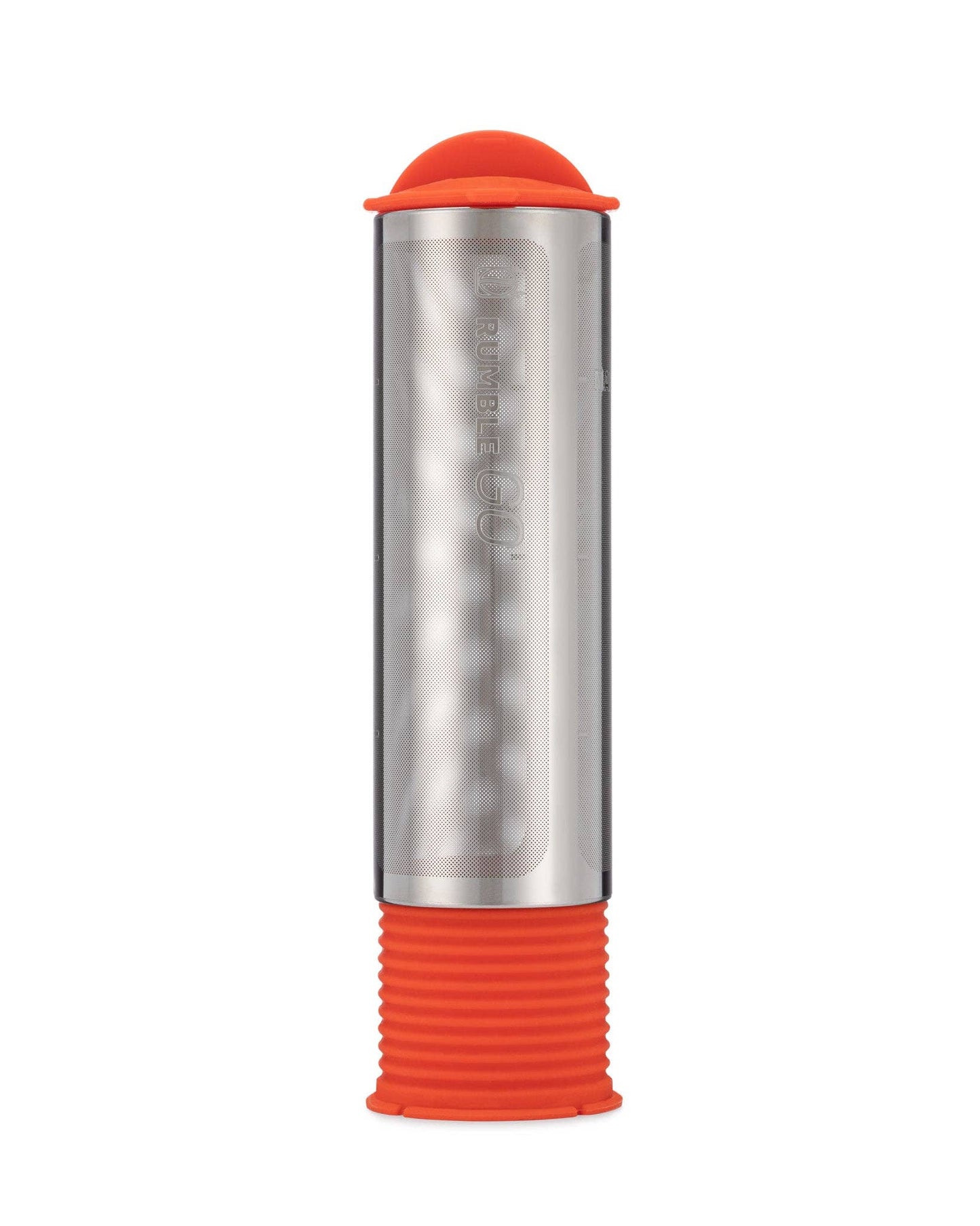 Rumble Go: Portable Cold Brew Coffee Maker (filter only): Orangey-Red