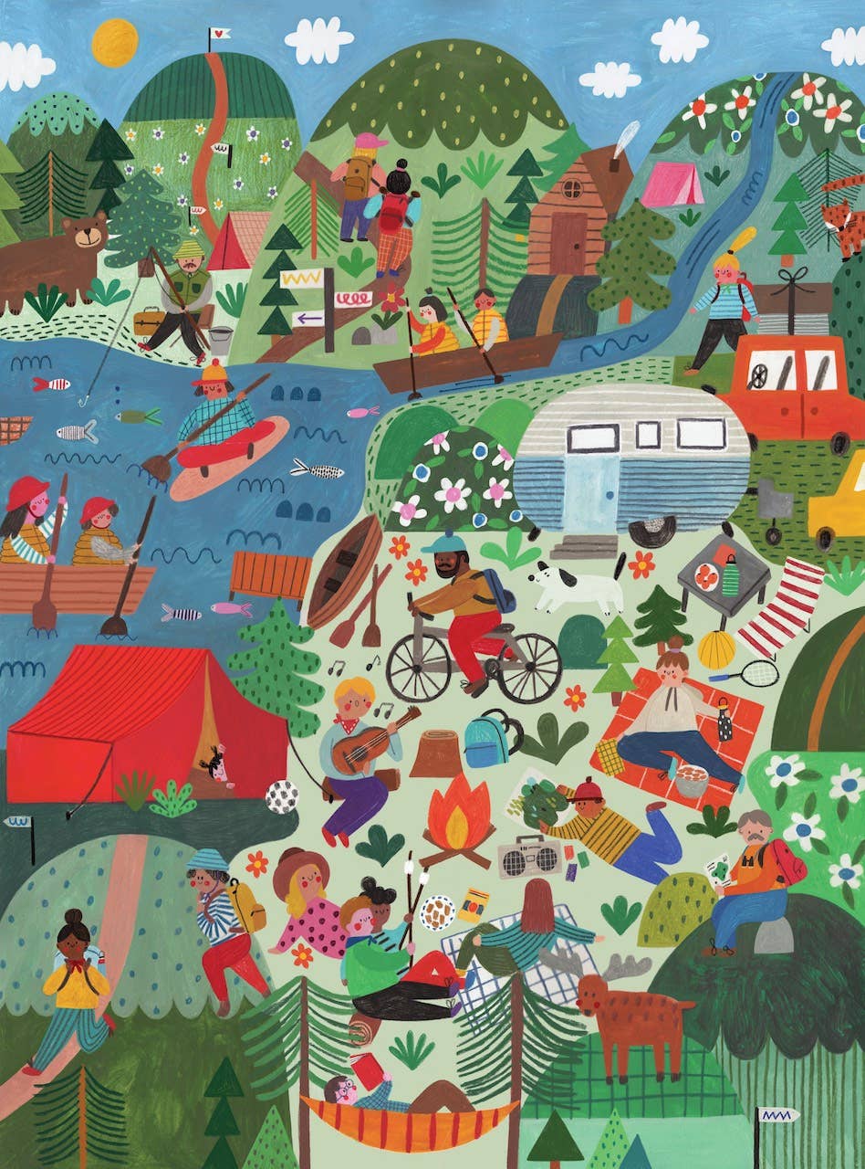 Puzzlefolk - Made for the Mountains 1000 piece puzzle