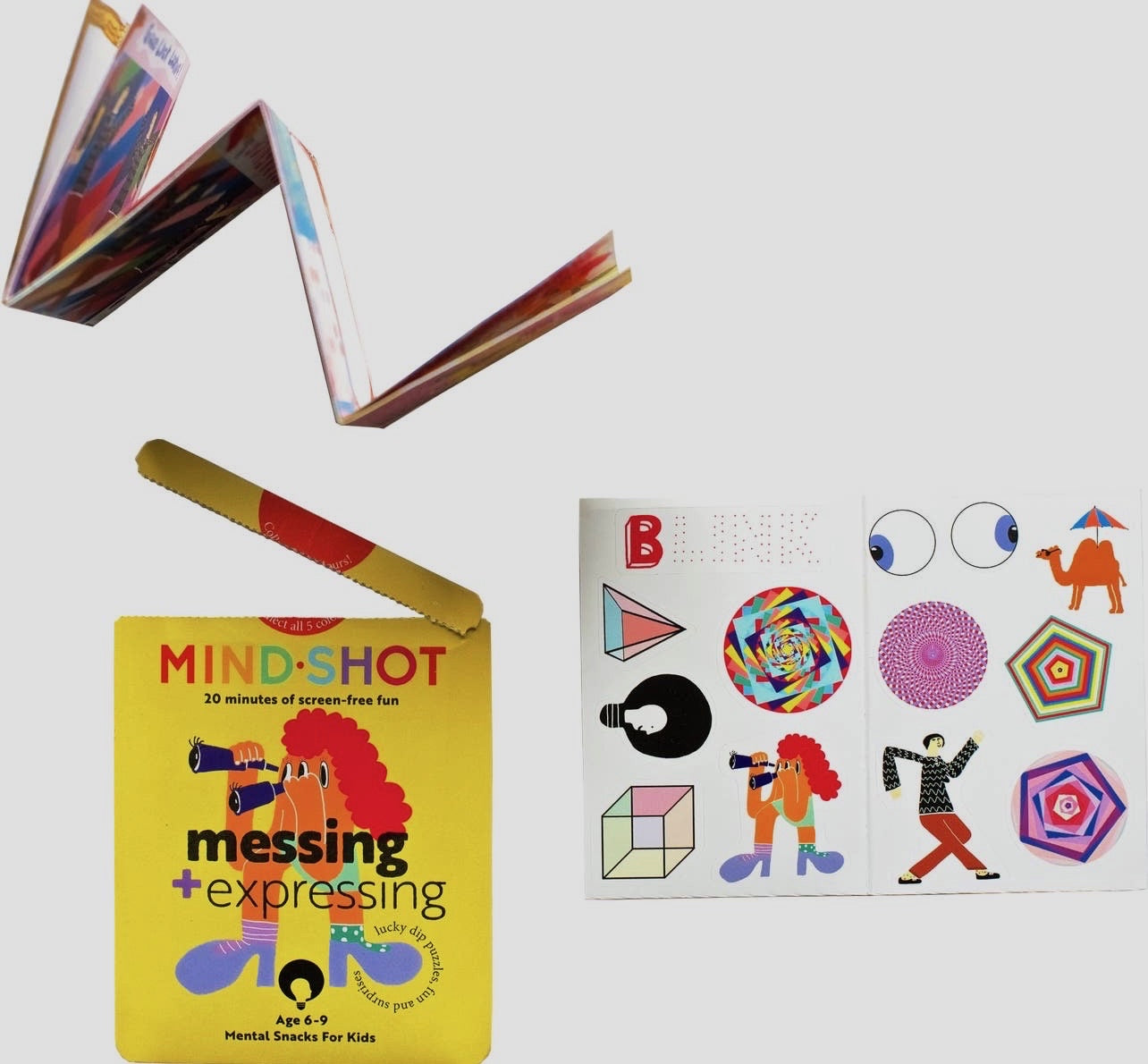 MindShot by Digital Detox Kids - MindShot Sensory Activity Packs: Age 7-10