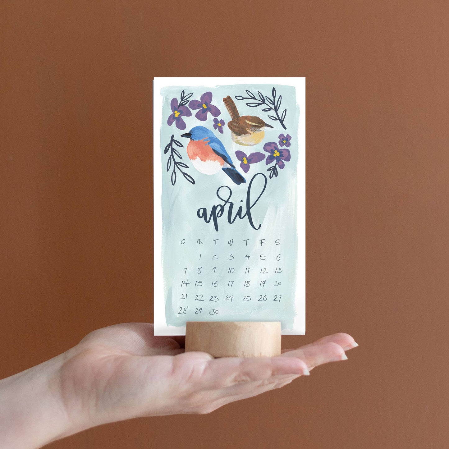 2024 Stump Calendar - Feathered Friends Birds