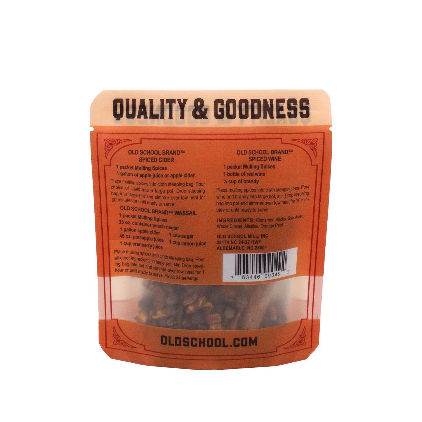 Old School Brand™ - Mulling Spice Packet