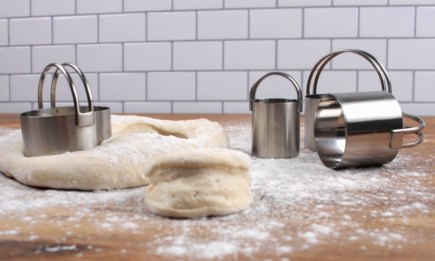 Biscuit Cutters - Round Set Of 4