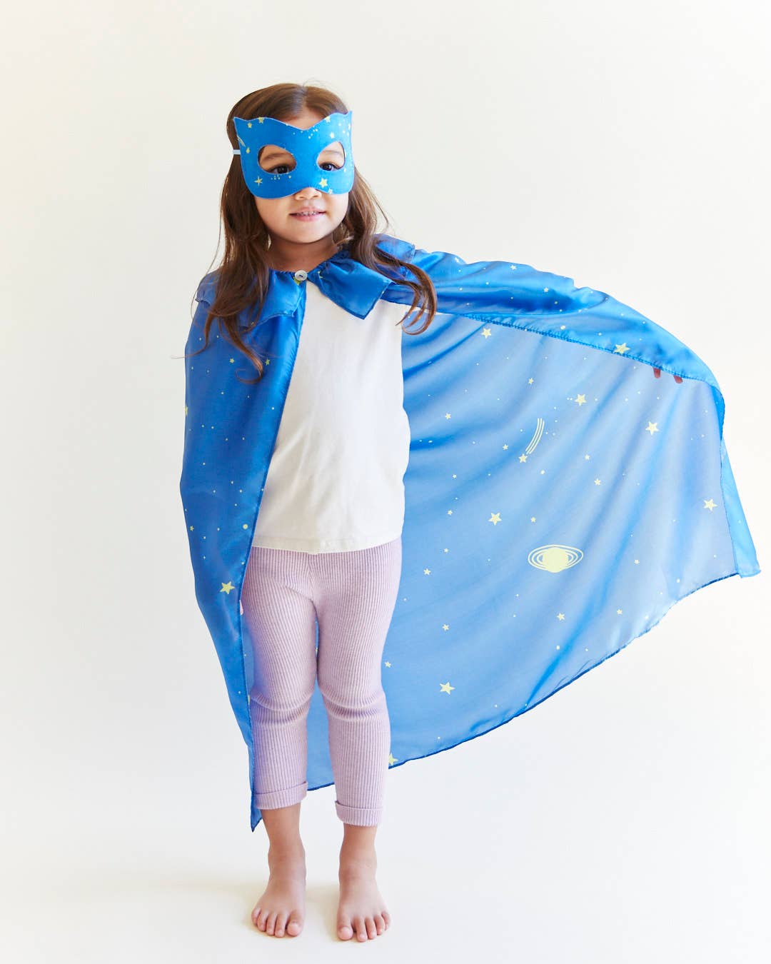 100% Silk Capes for Dress Up & Pretend Play: 1 / Rainbow my