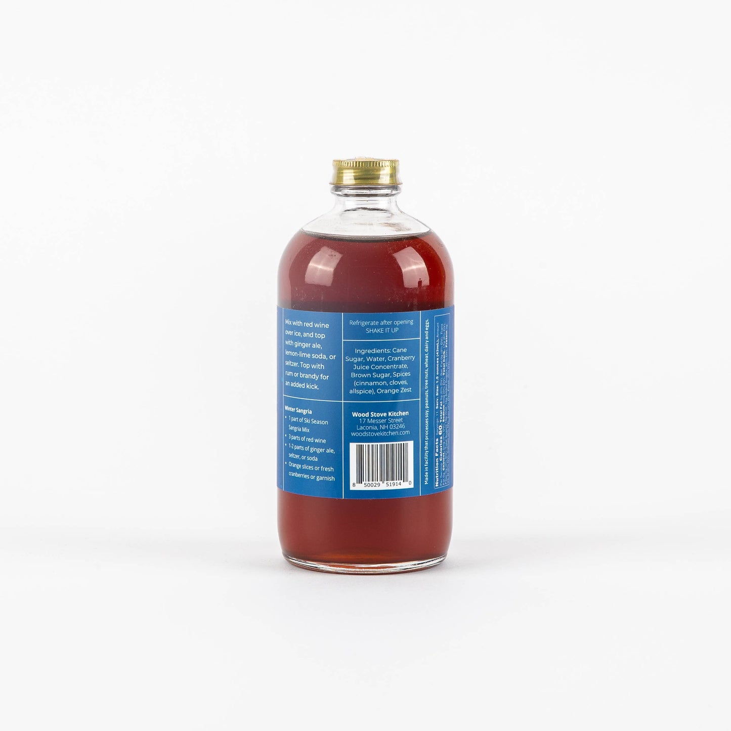 Wood Stove Kitchen - Ski Season Sangria, 16oz - Spiced Sangria Mixer