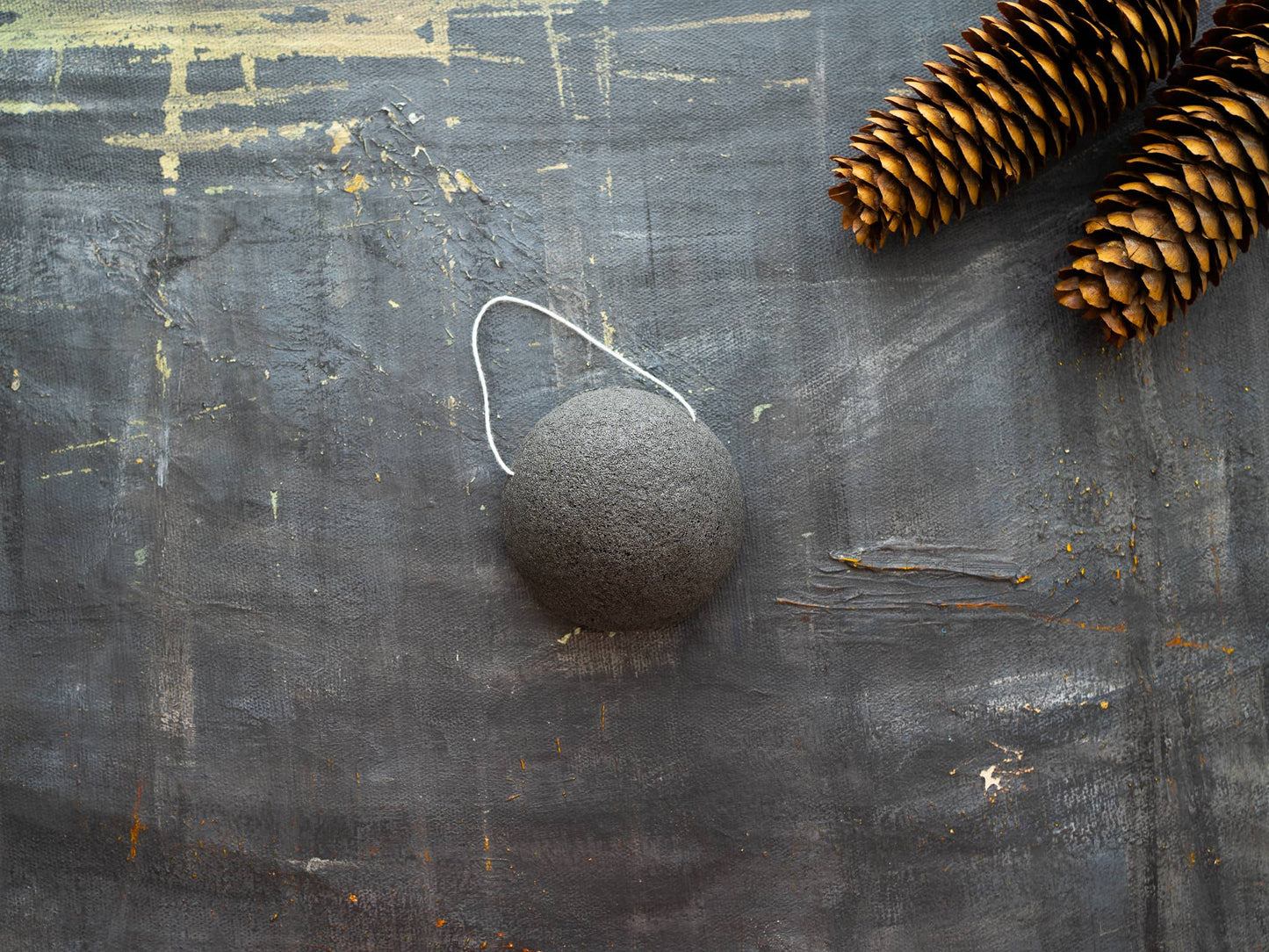 Plantish - Konjac Facial Sponge - Charcoal: Single