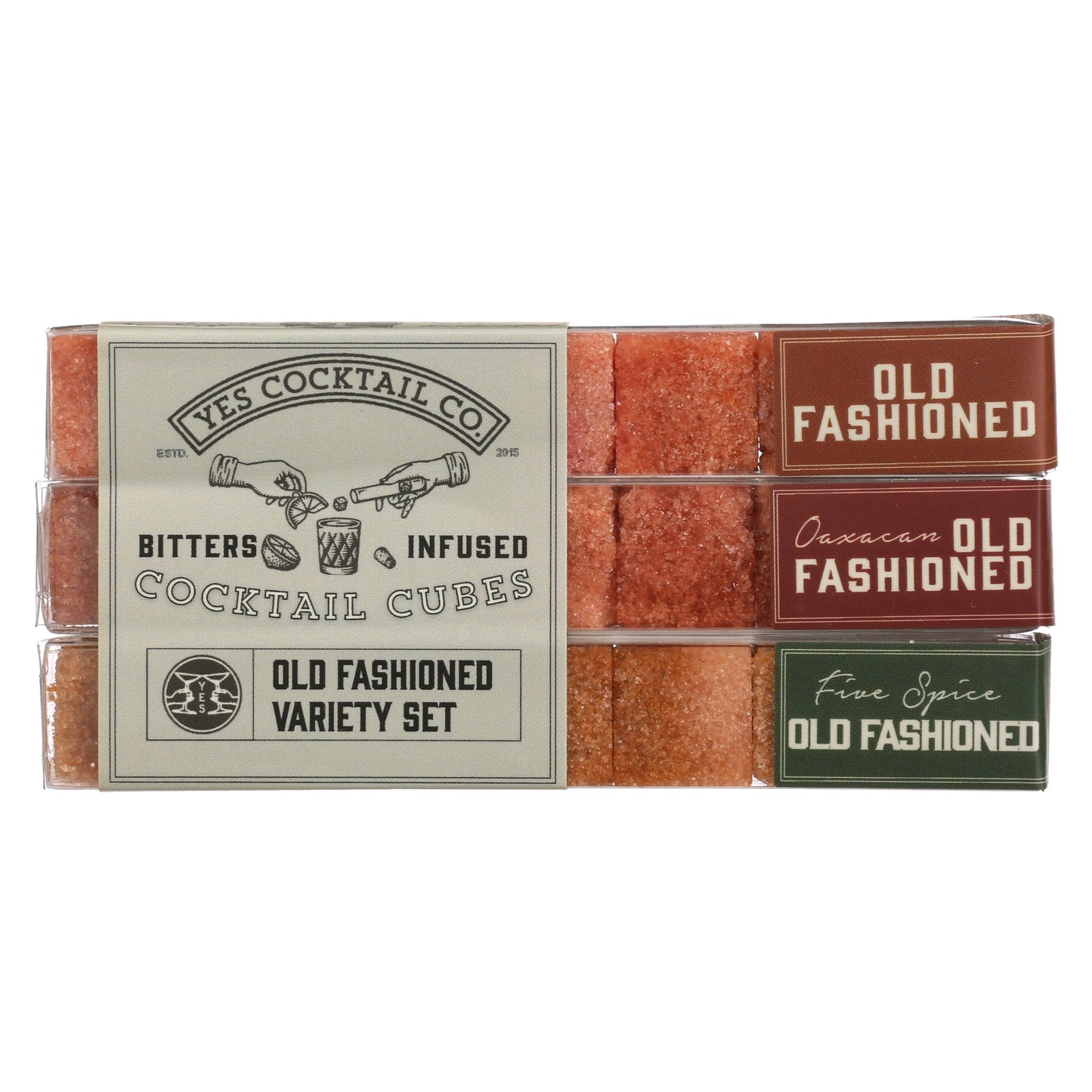 Old Fashioned Bitters Infused Cubes Variety Gift Set: Classics