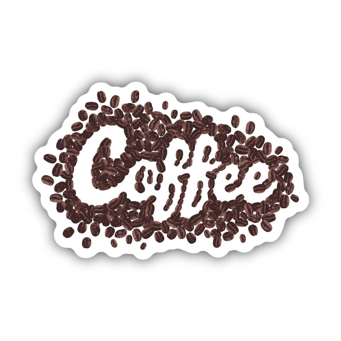 Big Moods - Coffee Bean Art Sticker