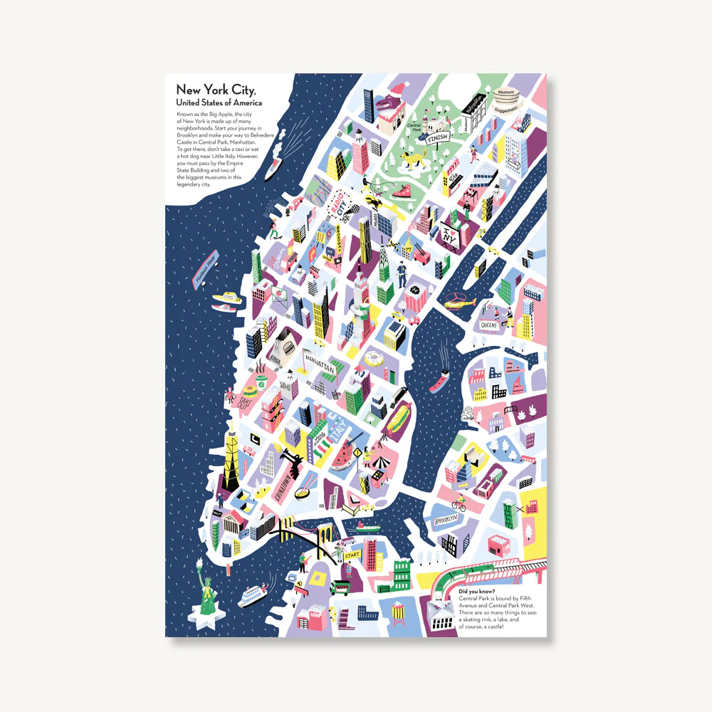 City Mazes Around the World