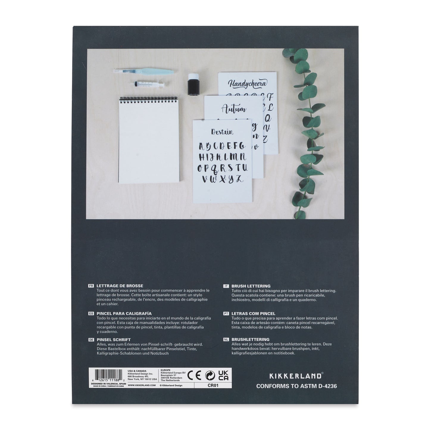 Crafters Brush Lettering Kit
