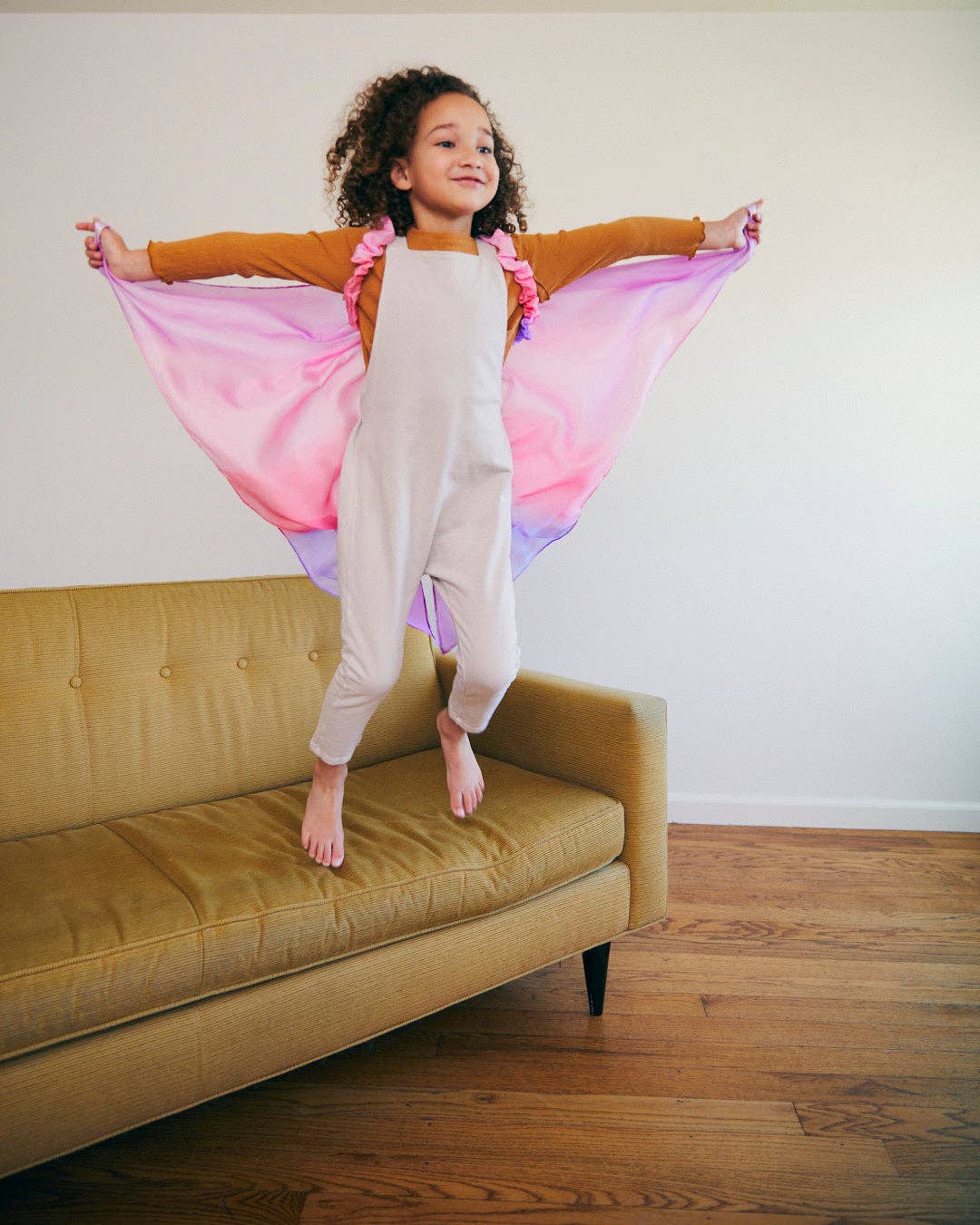 Fairy Wings - 100% Silk Dress-Up for Pretend Play: Rainbow