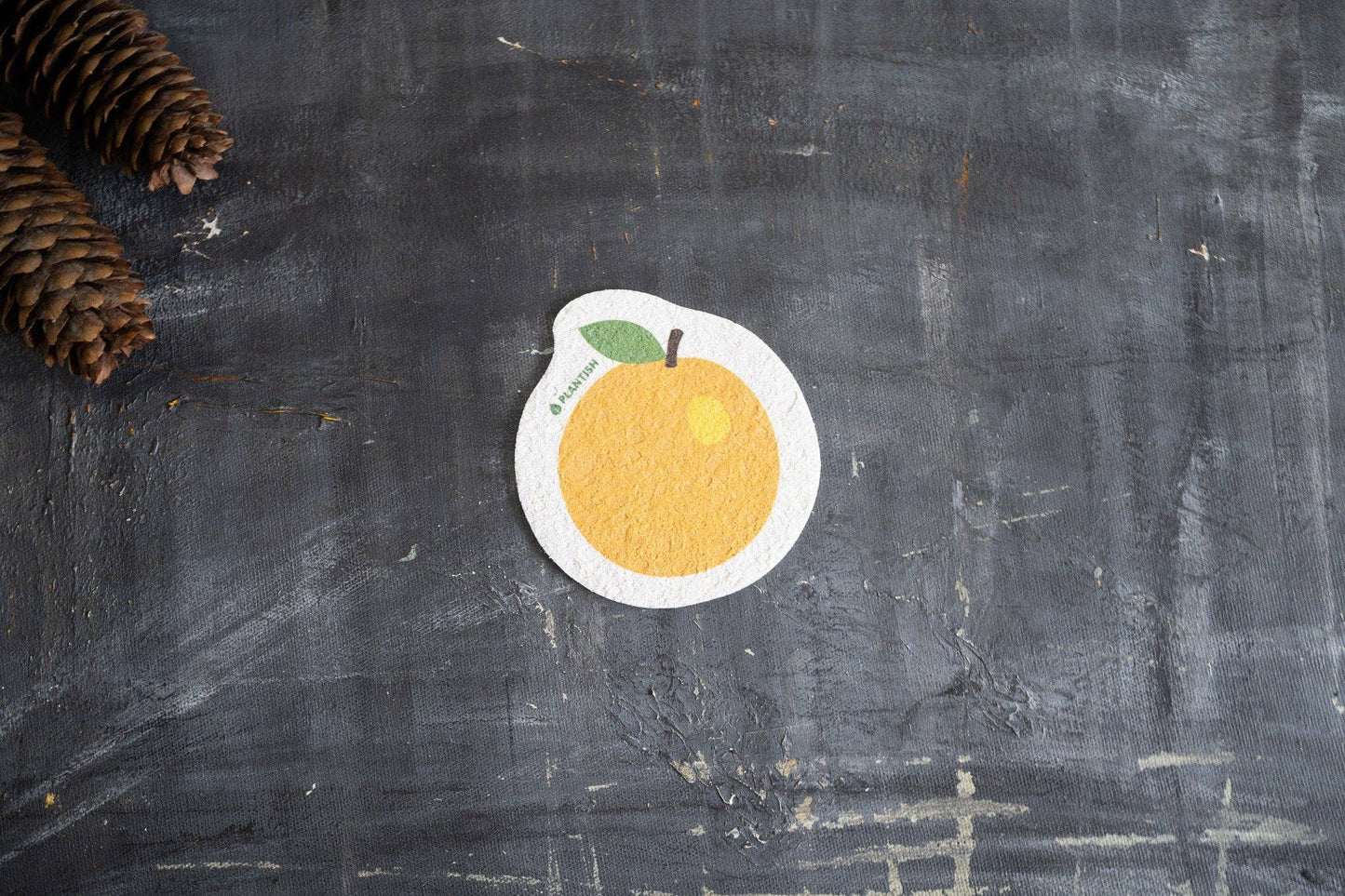 Plantish - Orange - Pop-up Sponge