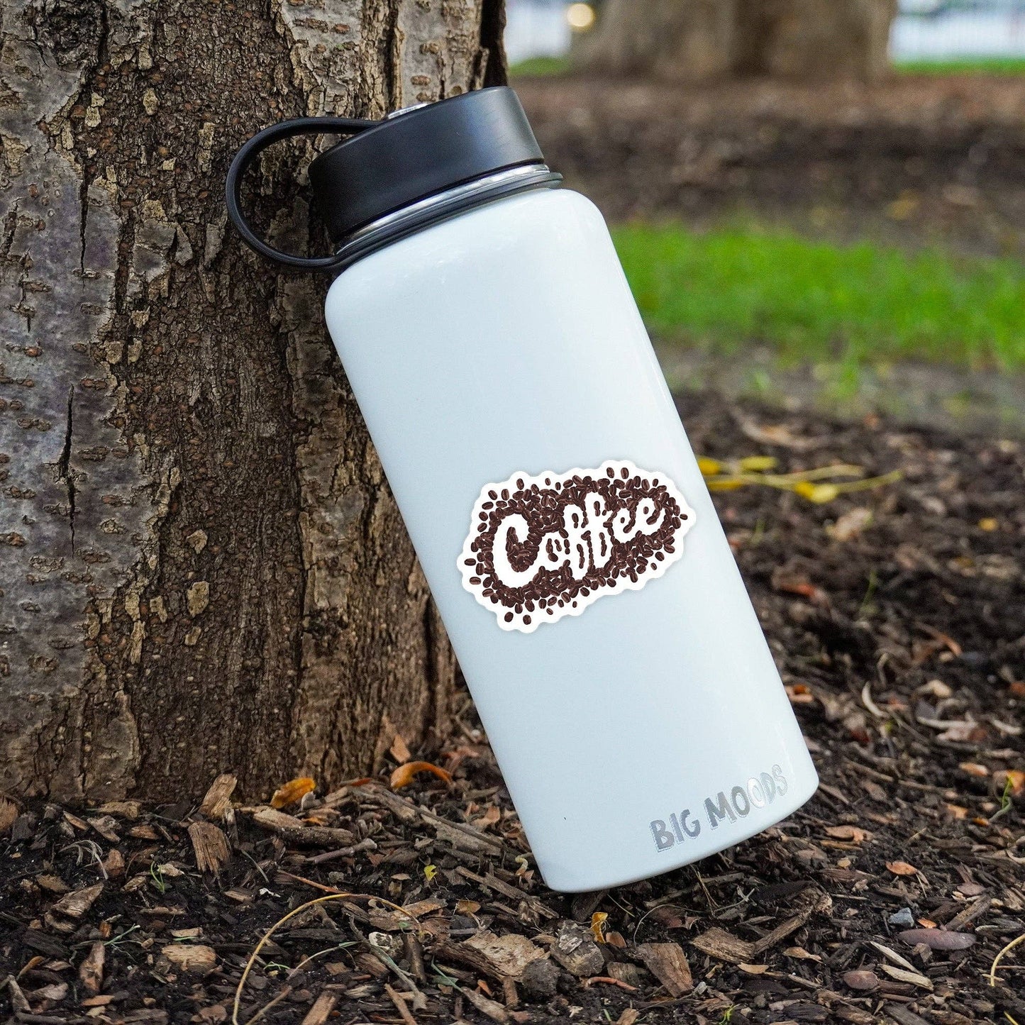Big Moods - Coffee Bean Art Sticker
