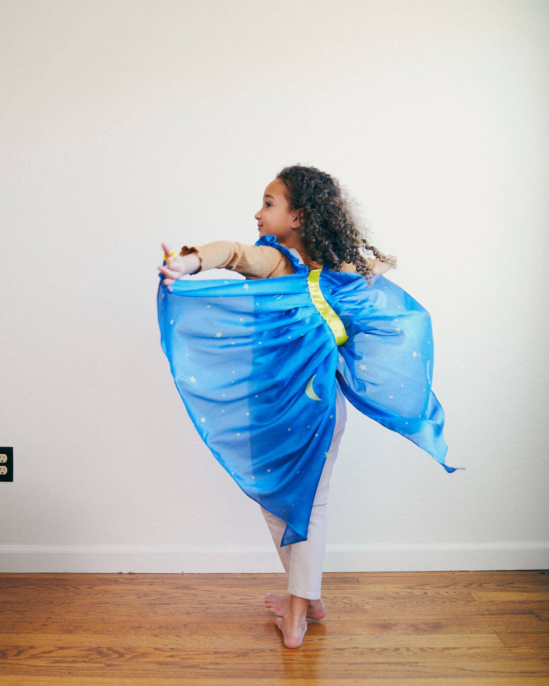 Fairy Wings - 100% Silk Dress-Up for Pretend Play: Rainbow