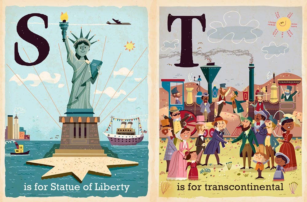 A is for America