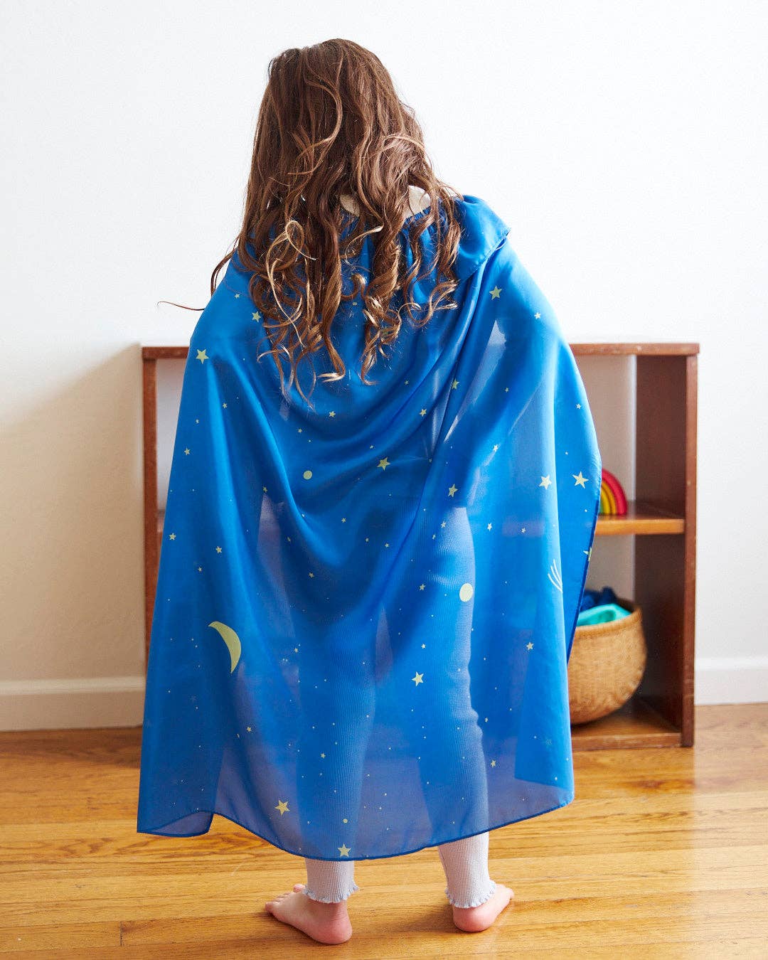 100% Silk Capes for Dress Up & Pretend Play: 1 / Rainbow my