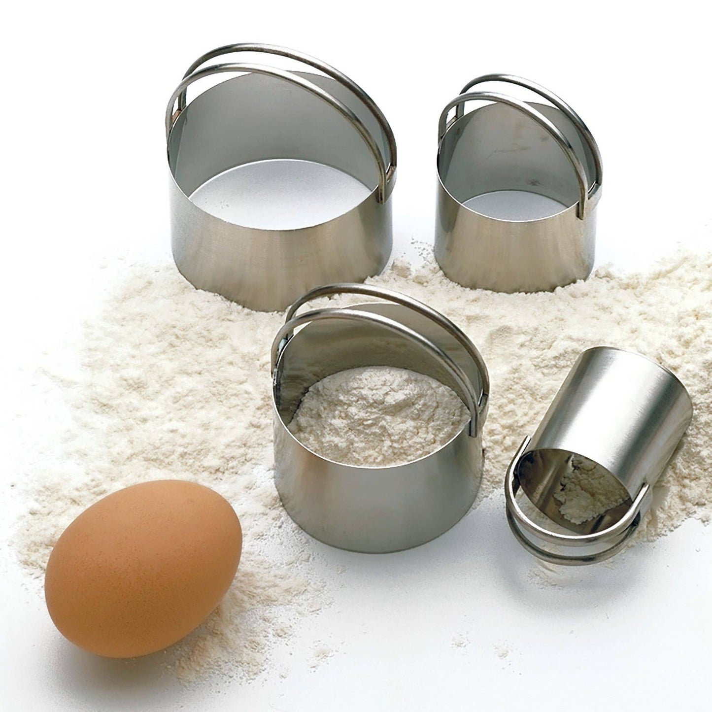 Biscuit Cutters - Round Set Of 4