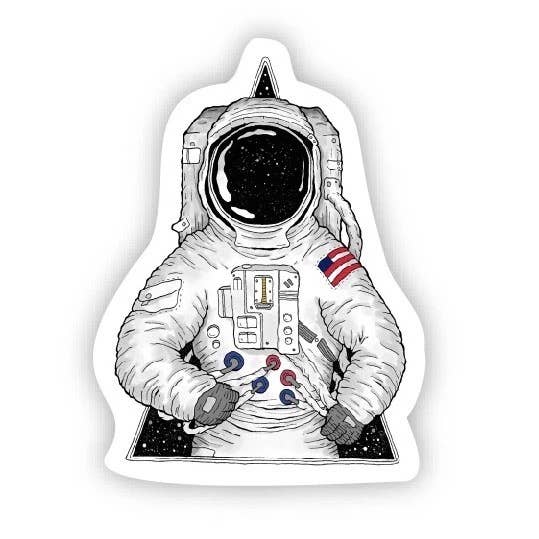 Big Moods - Astronaut Sticker