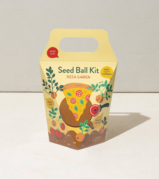 Modern Sprout - DIY Seed Ball Kit - Pizza Garden