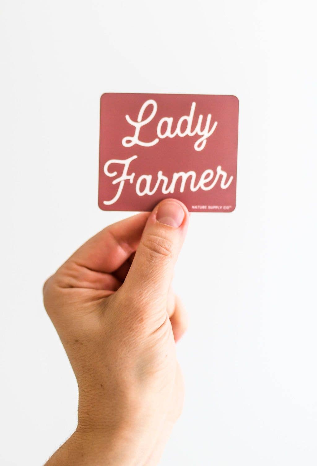Nature Supply Co - Lady Farmer Sticker
