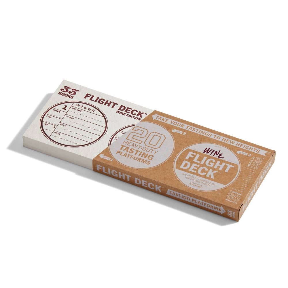 Flight Deck: Wine Edition - Coasters for Wine Tasting