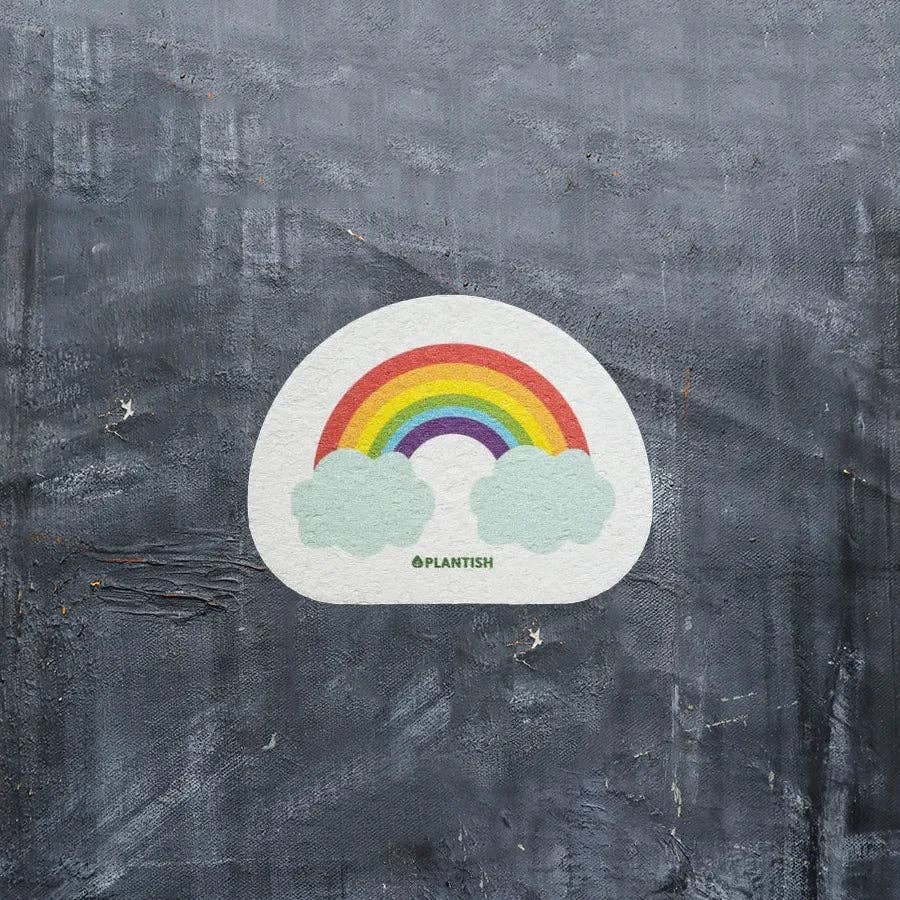 Plantish - Rainbow Cloud - Pop-up Sponge