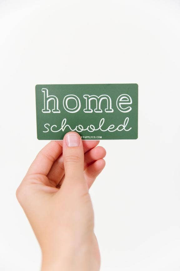 Nature Supply Co - Homeschooled Sticker