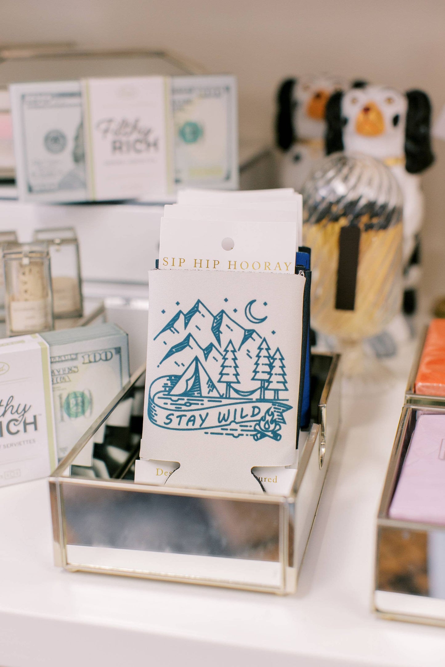 Sip Hip Hooray - Stay Wild Outdoors Mountain Can Cooler- Summer