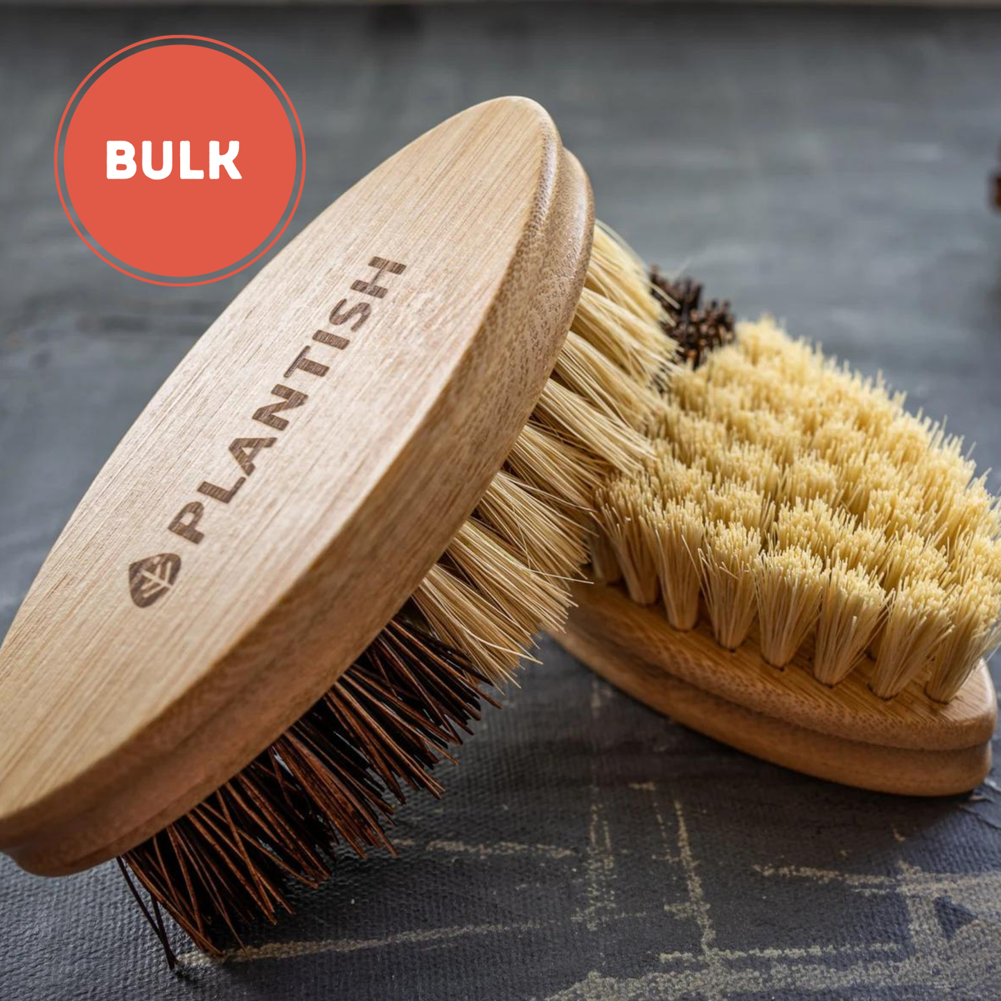 Plantish - Sisal & Palm Vegetable Brush