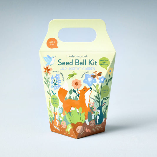 Modern Sprout - NEW DIY Seed Ball Kit - Wild Habitat