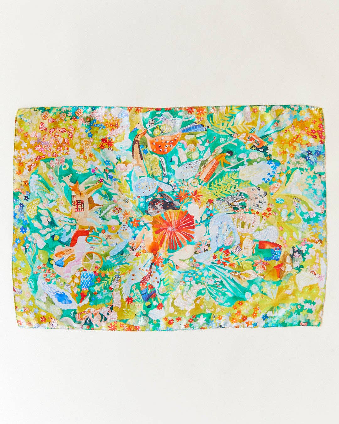 Sarah’s Silks - Seek & Find Mandala Playsilk - 100% Natural Silk Waldorf Toy