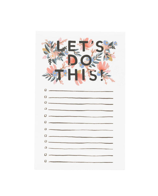 Let's Do This Notepad