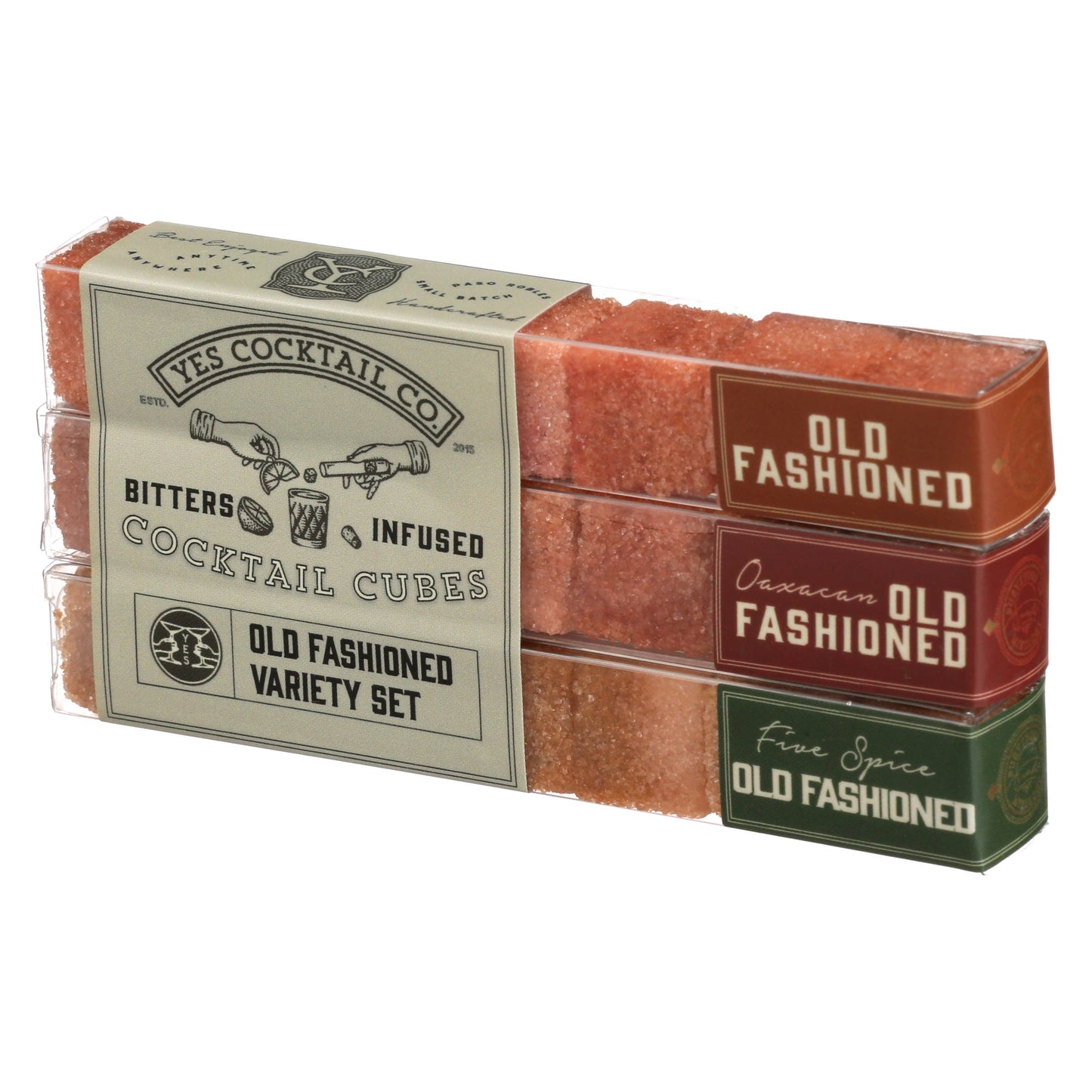 Old Fashioned Bitters Infused Cubes Variety Gift Set: Classics
