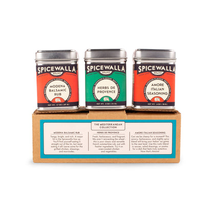 Spicewalla - Mediterranean Collection 3 Pack Gift Set