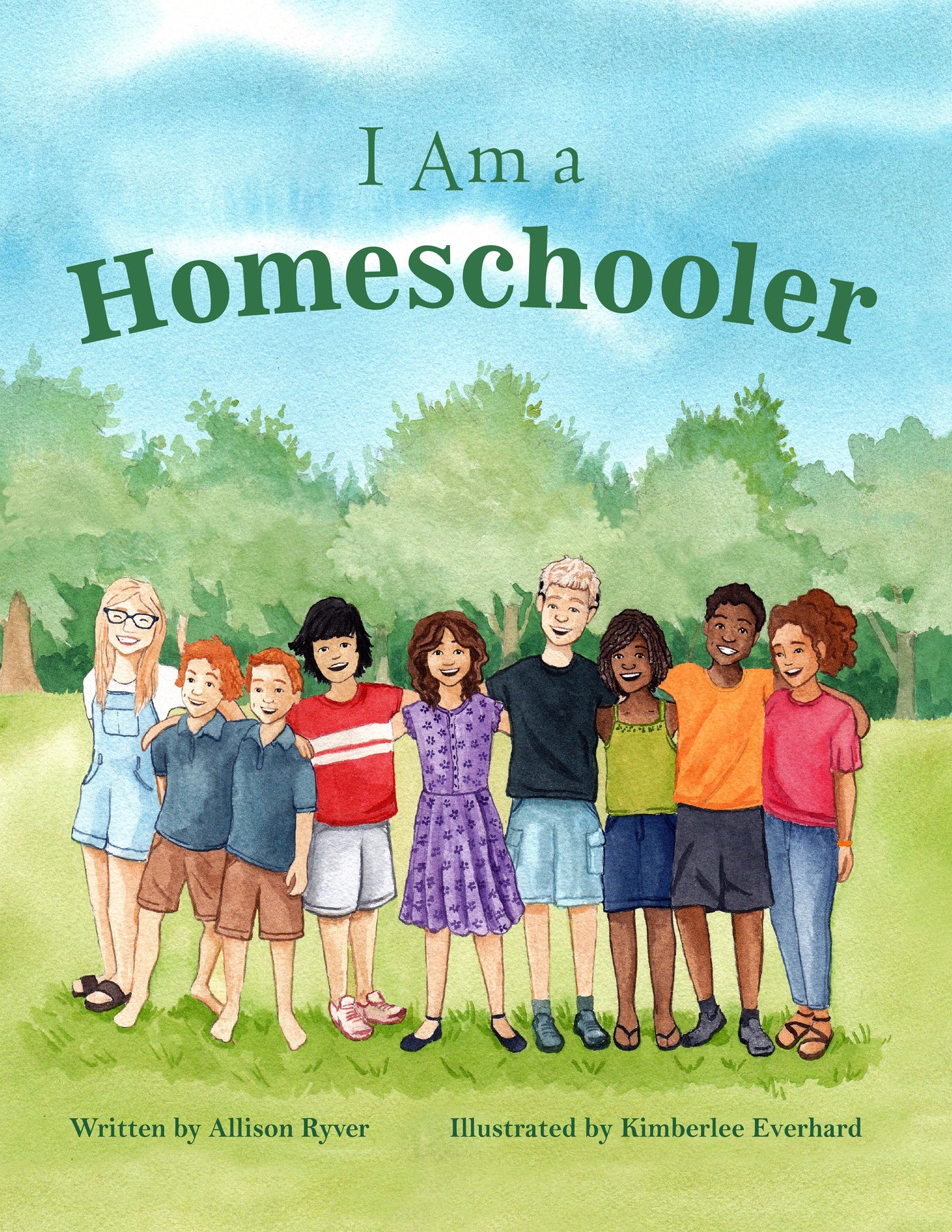 I Am a Homeschooler Children’s Picture Book, Hardcover