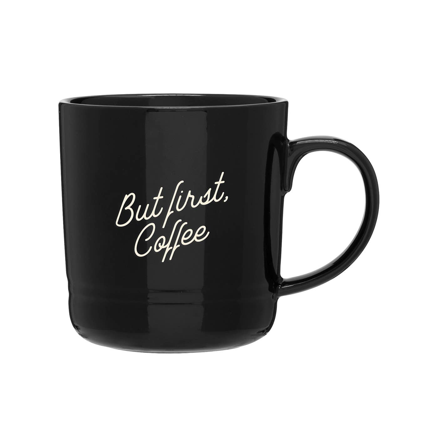 Ruff House Print Shop - But First Ceramic Coffee Mug