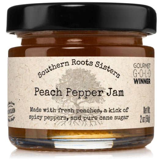 Southern Roots Sisters - Charcuterie Size Peach Pepper Jam