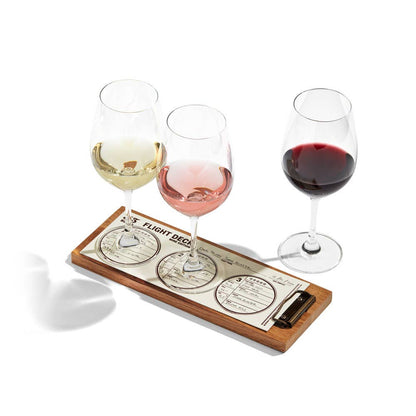 Flight Deck: Wine Edition - Coasters for Wine Tasting