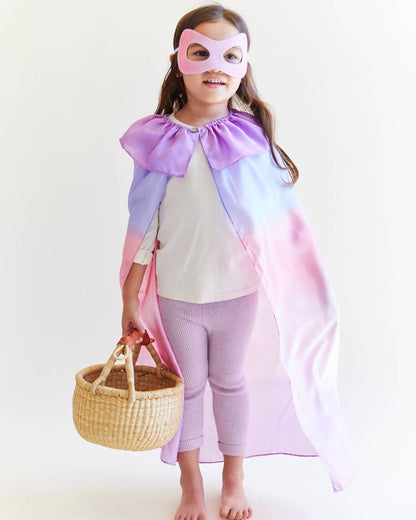 100% Silk Capes for Dress Up & Pretend Play: 1 / Rainbow my
