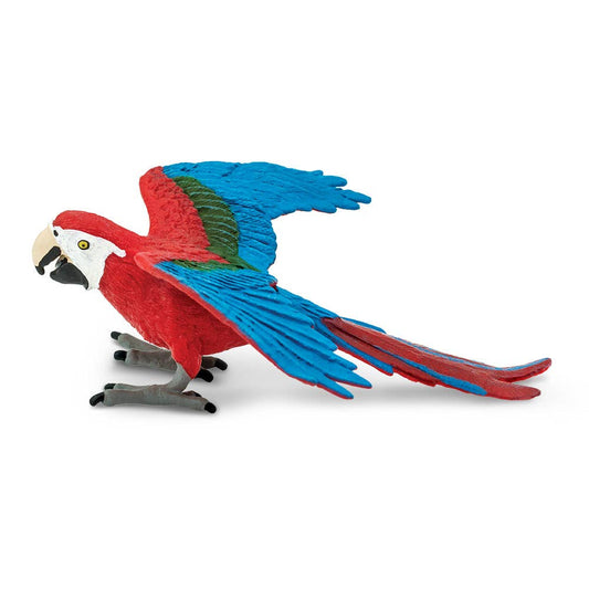 Safari Ltd. - Green - Winged Macaw - 263929