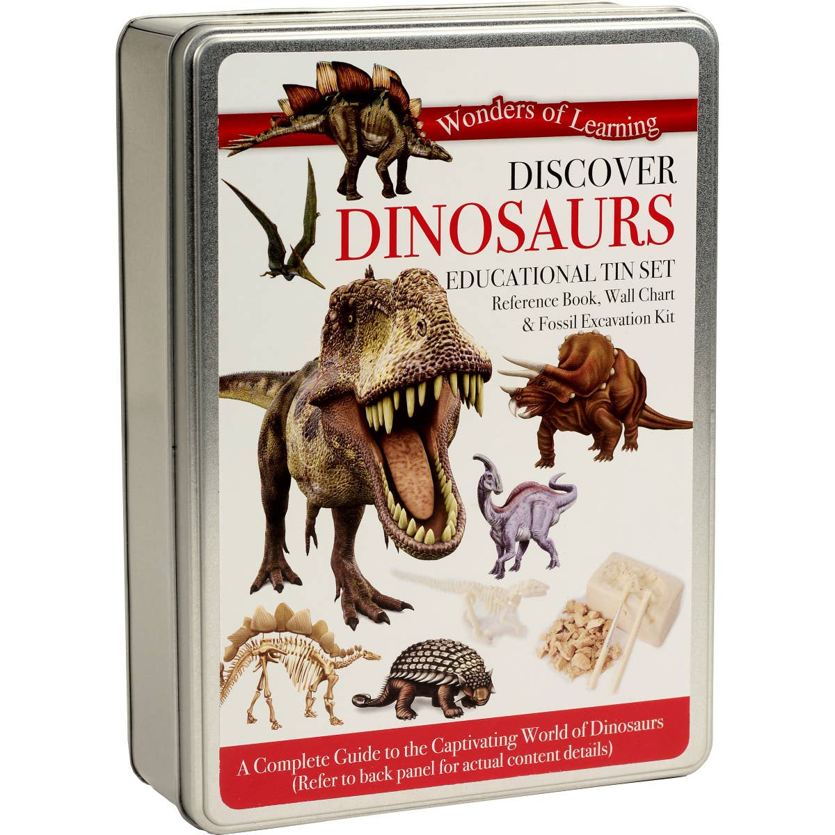 Waypoint Geographic - Wonders of Learning Dinosaurs Tin Set