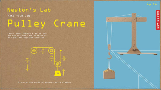 Kikkerland Design Inc - Newton's Lab Pulley Crane