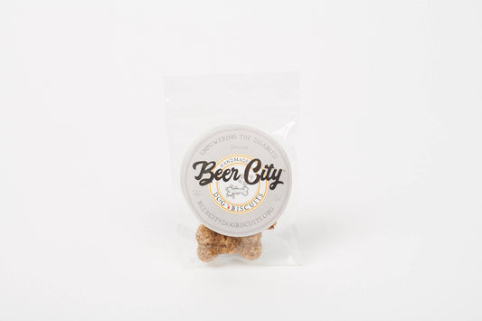 Beer City Dog Biscuits - 3 Biscuits Sample Bags