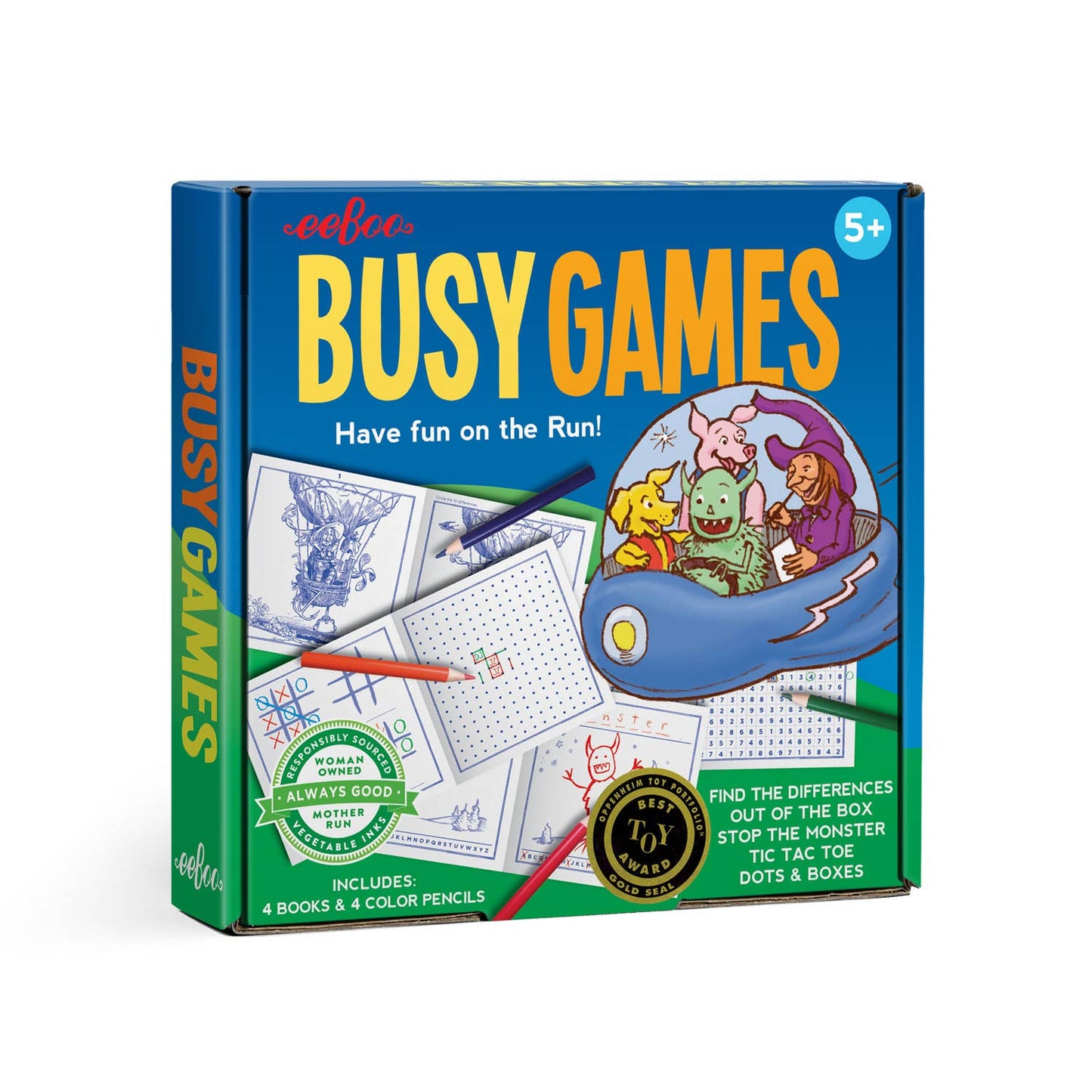 eeBoo - Busy Game Travel Set