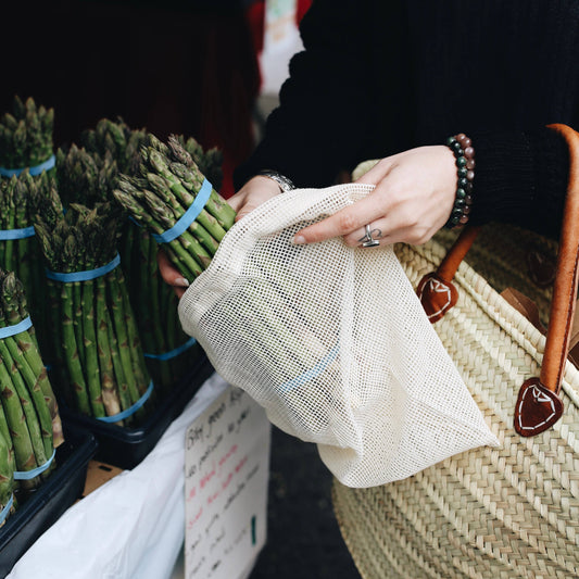 Kindred Homestead Supply - Cotton Mesh Produce Bags