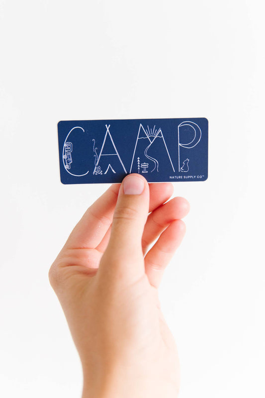 Nature Supply Co - Camp Sticker