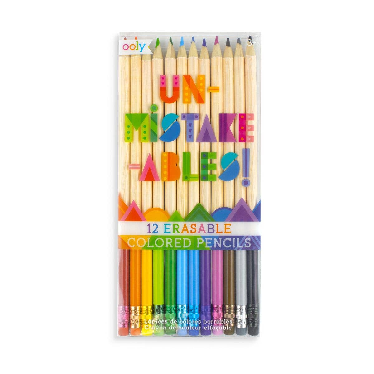 OOLY - Un-Mistake-Ables! Erasable Colored Pencils