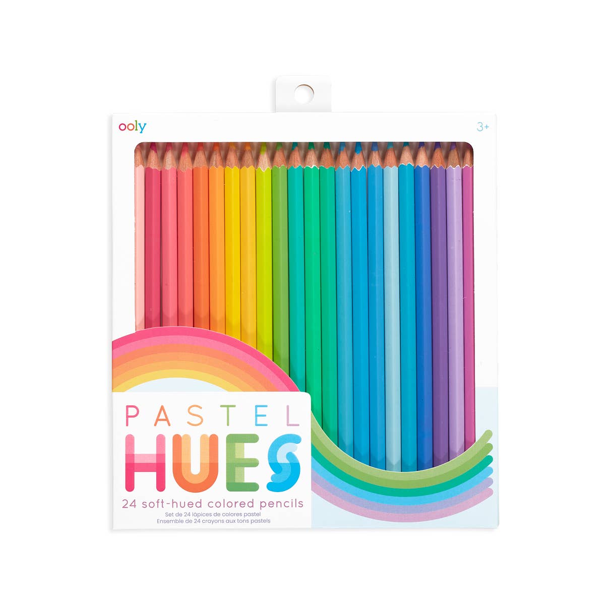 OOLY - Pastel Hues Colored Pencils - Set of 24